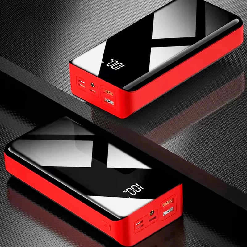 Tidesmit 40000mAh Portable Fast Charging Power Bank - USB-C PD Battery Y50 Red China Mainland Tidesmit