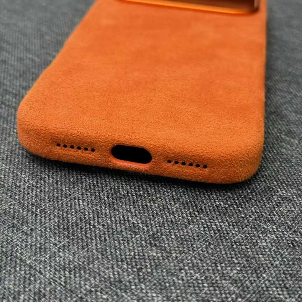 iPhone 17 Pro Max Suede Magnetic Case | Slim Shock-Absorbing Cover Tidesmit
