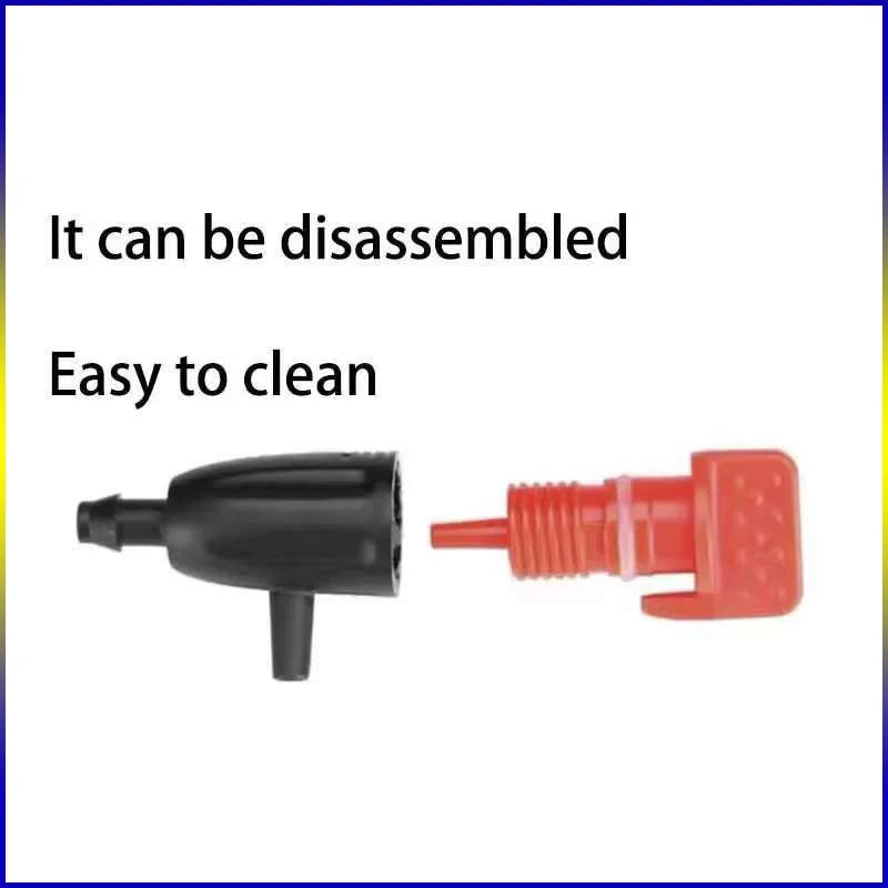 DIY Micro Irrigation Kit 4/7mm PVC Hose PP Adjustable Flow Dripper + Fixing Ground Stake Home Potted Garden Watering System Part
