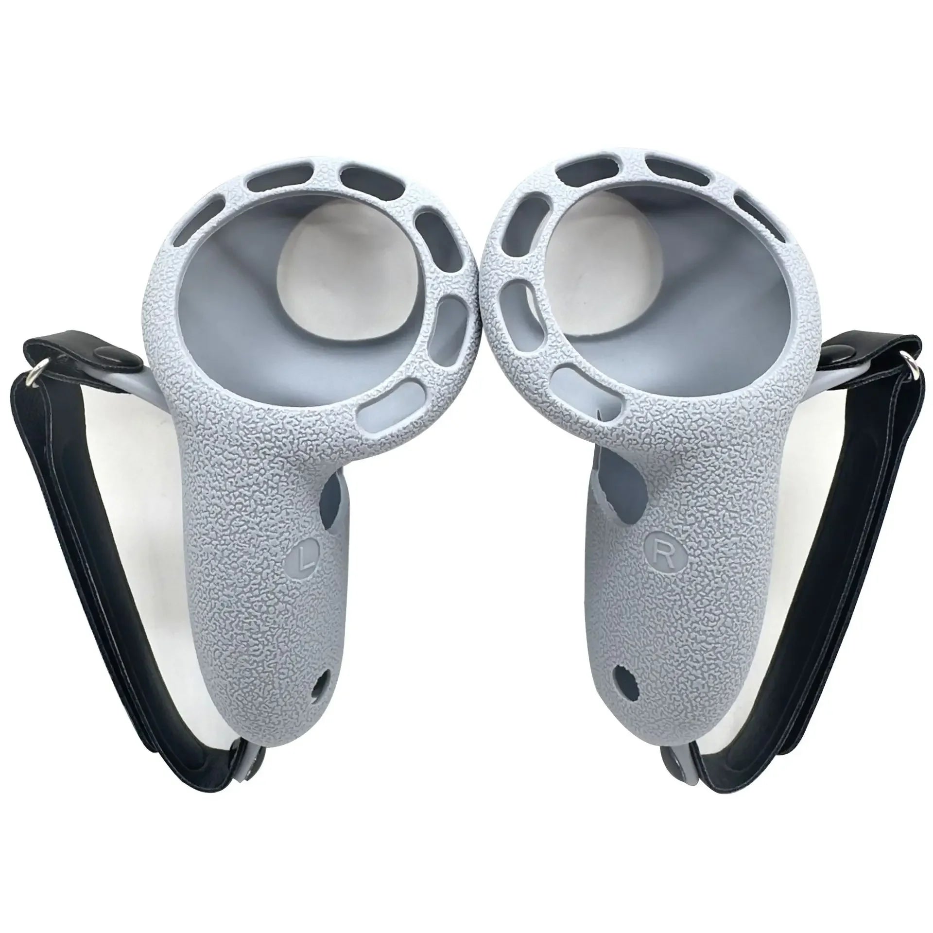 Meta Quest 3 Silicone Controller Grip Covers - Anti-Slip Skin Protection gray Tidesmit