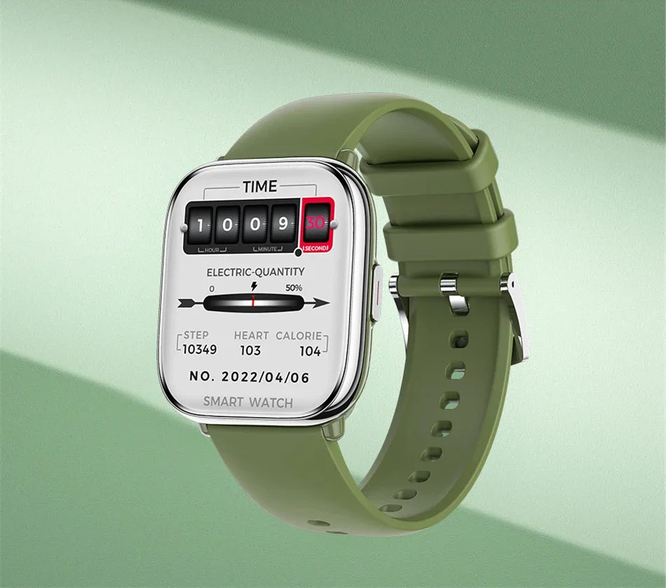 2026 New Smart Watch Full Touch Screen Bluetooth Call AI Voice Heart Rate Waterproof Watches Sports Bracelet Smartwatch Women
