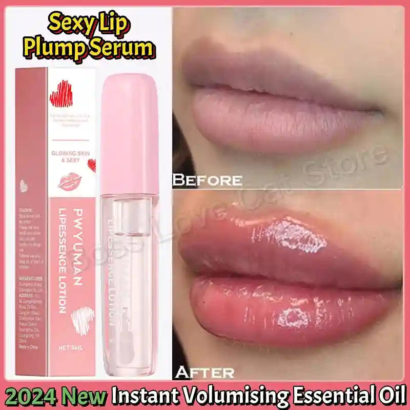 Lip Plumper Serum: Moisturizing Volumizing Treatment for Fuller Lips Lip Care Tidesmit