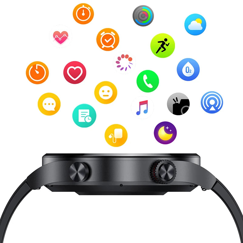 GPS ECG+PPG Bluetooth Call Smart Watch Men 2026 Sports Bracelet NFC Waterproof Custom Watch Face Men SmartWatch For IOS Android