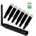 7pcs DMX512 DMX Dfi DJ 2.4G 6Charging Wireless Receiver Built-in Battery & 1 Transmitter LED Lighting Control for LED Stage Par