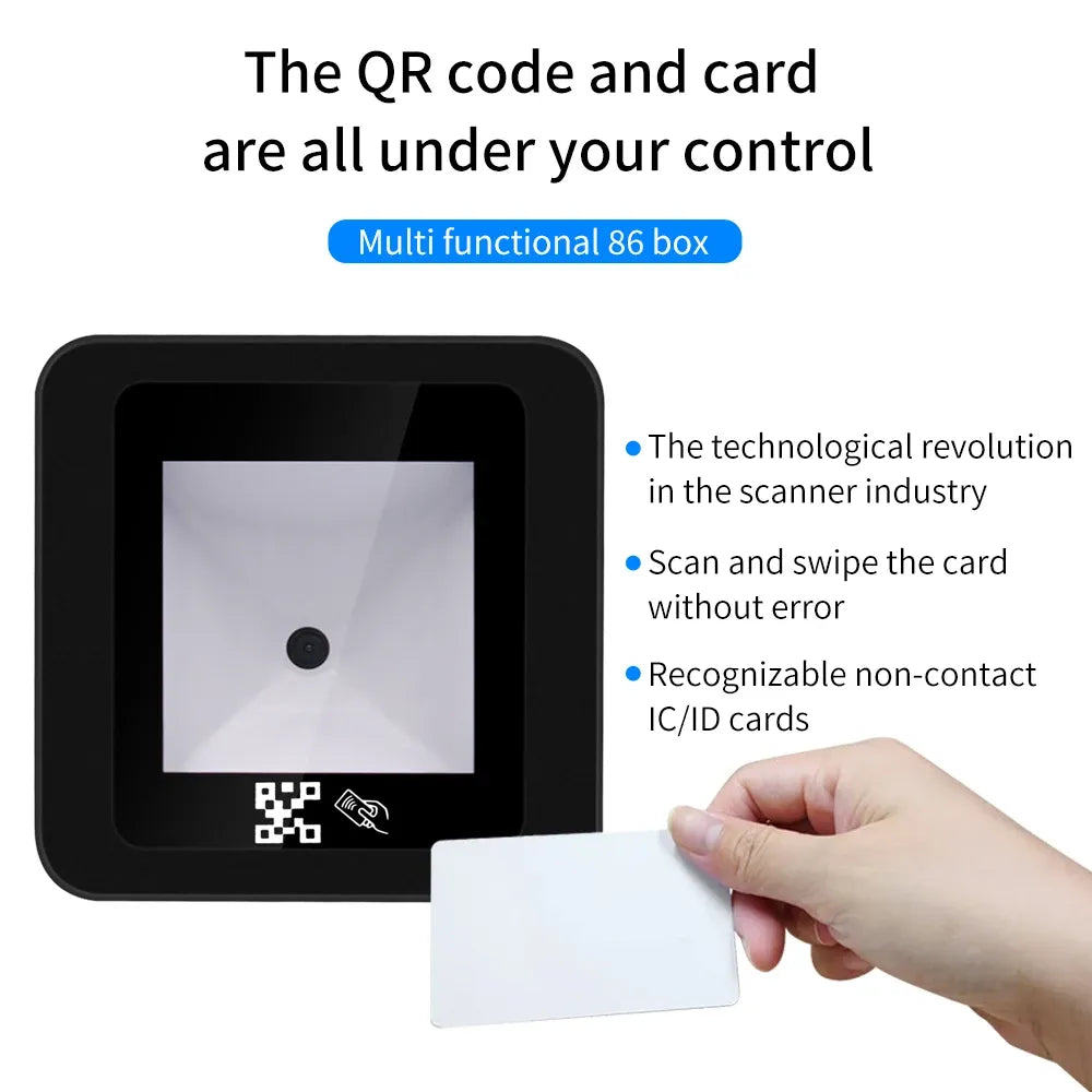 Embedded Barcode Scanner RS232 RS485 USB Wired Scanning Module RFID Card Reader High Speed QRcode USB Connect for 1D 2D QR Code