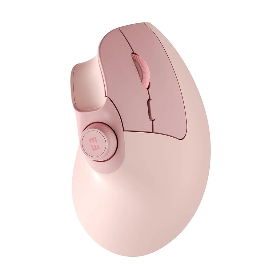 Seenda Ergonomic Bluetooth 2.4G Wireless Mouse with Volume knob Quiet clicks Rechargeable Vertical USB Mouse for Mac Windows PC