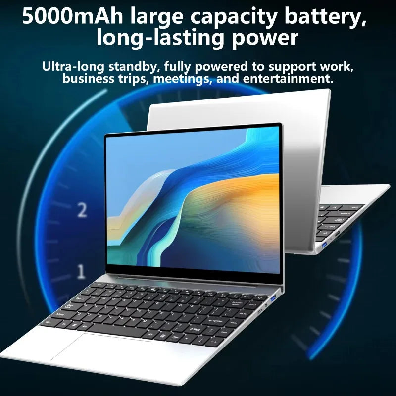 New 2026 Release 14.1" Intel I9-10980HK Notebook 32GB Large RAM 2TB Storage High Speed Multi-scene Office Gaming Laptop