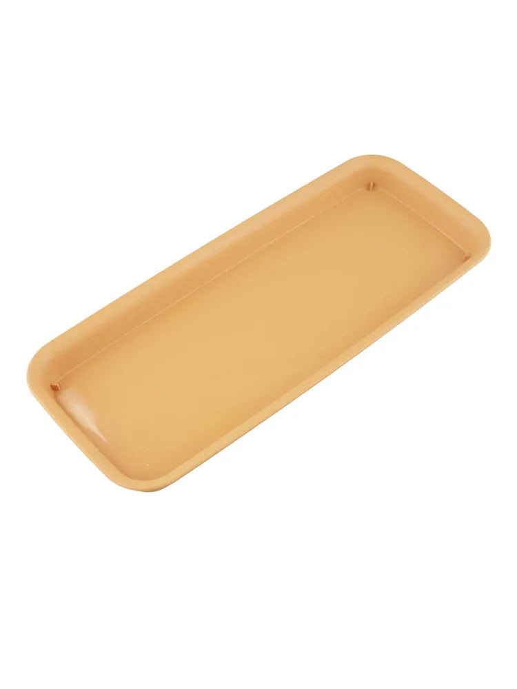 Water Tray Floor Flower Pot Tray 57.5*22.5*3.5cm Plastic Flower Pot Outdoor Garden Supplies Plant Rectangular Pot