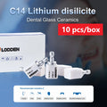 Tidesmit 10PCS Lithium Disilicate C14 Dental Ceramic Blocks for CAD CAM Sirona Cerec Veneers