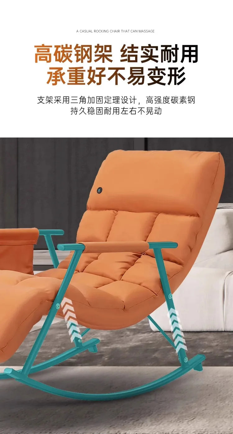 Full Body Massage Chair Recliner With Intelligent Rocking & Heat Therapy Massage Chairs Tidesmit