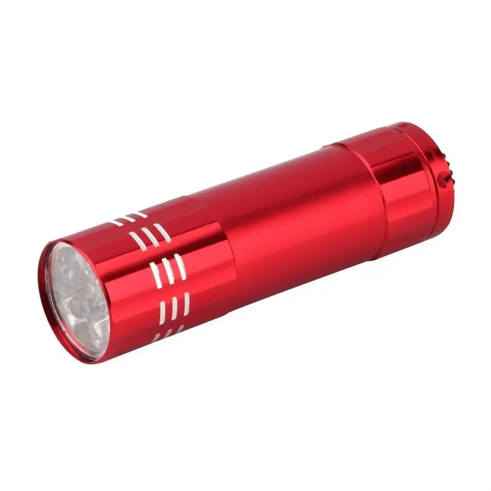 UV LED Flashlight 9 Light Aluminum Torch - Portable Inspection Tool Tidesmit