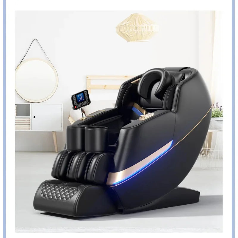 Full Body Zero Gravity Massage Chair - White Ash Space Capsule Massage Chairs Tidesmit