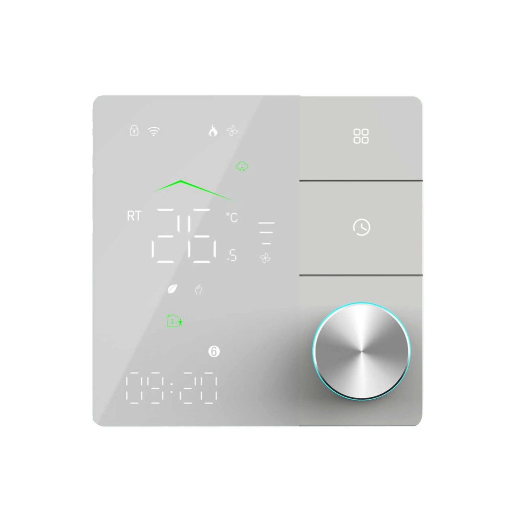 24V 110V 220V Heating Thermostat Matter for Compatible ZIGBEE WIFI Protocol Work Apple HomeKit,Google Assistant,Amazon Alexa