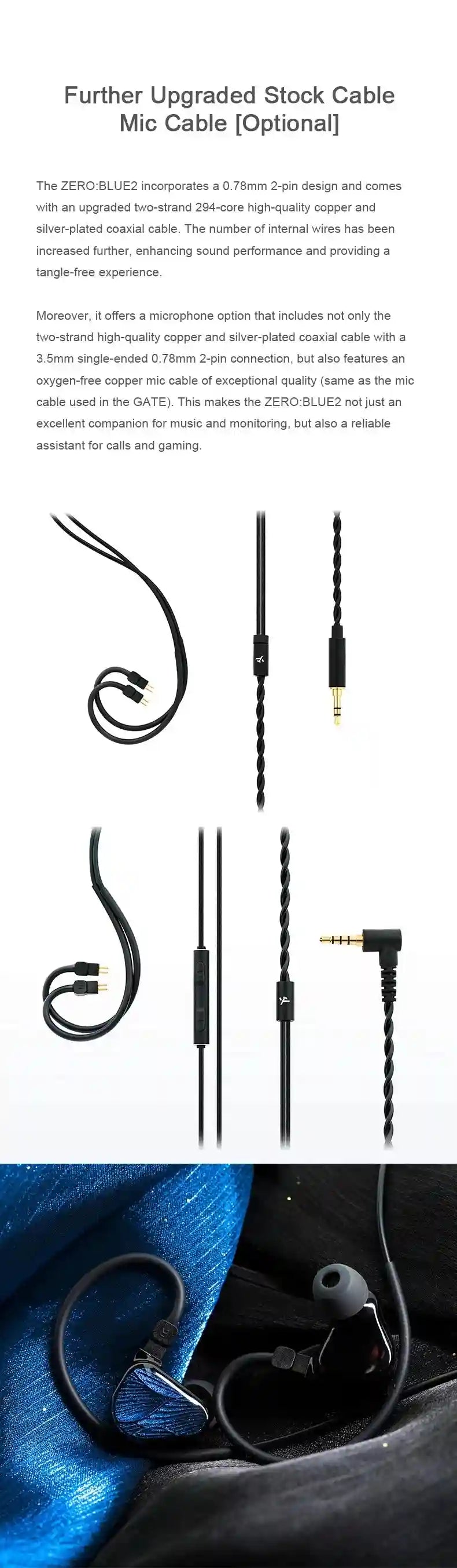 Wired In-Ear Gaming Headphones with Dual Driver HiFi Precision Audio Tidesmit