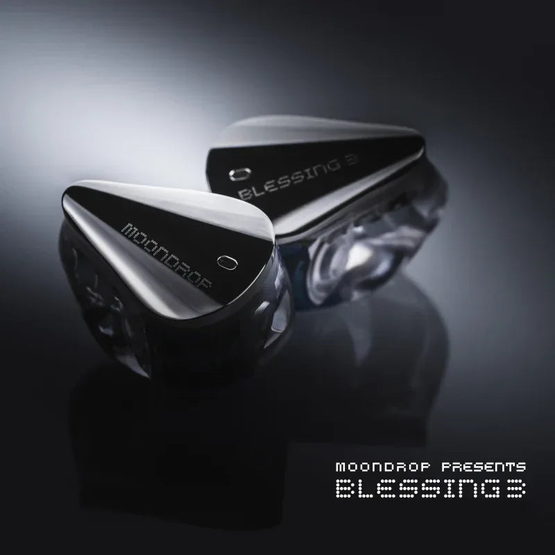 MoonDrop Blessing 3 Hybrid In-Ear Monitors | Tidesmit Audio 6-Driver Tidesmit