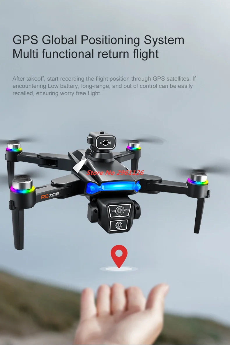 Tidesmit 8K GPS Drone with Obstacle Avoidance & 5G WiFi FPV Tidesmit