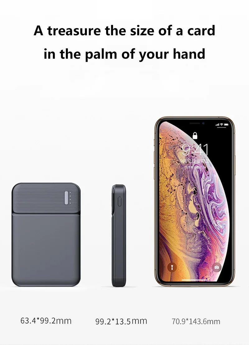 Tidesmit 50000mAh Fast Charging Power Bank - USB-C Portable Charger Tidesmit