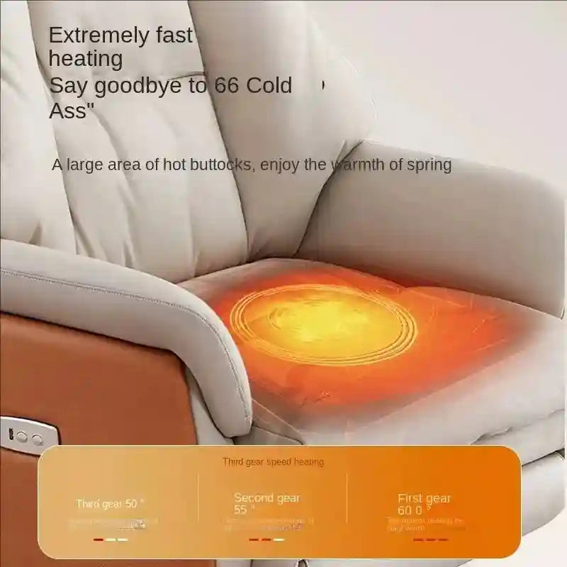 Massage Office Chair - Ergonomic Reclining Seat with Heat Therapy Massage Chairs Tidesmit