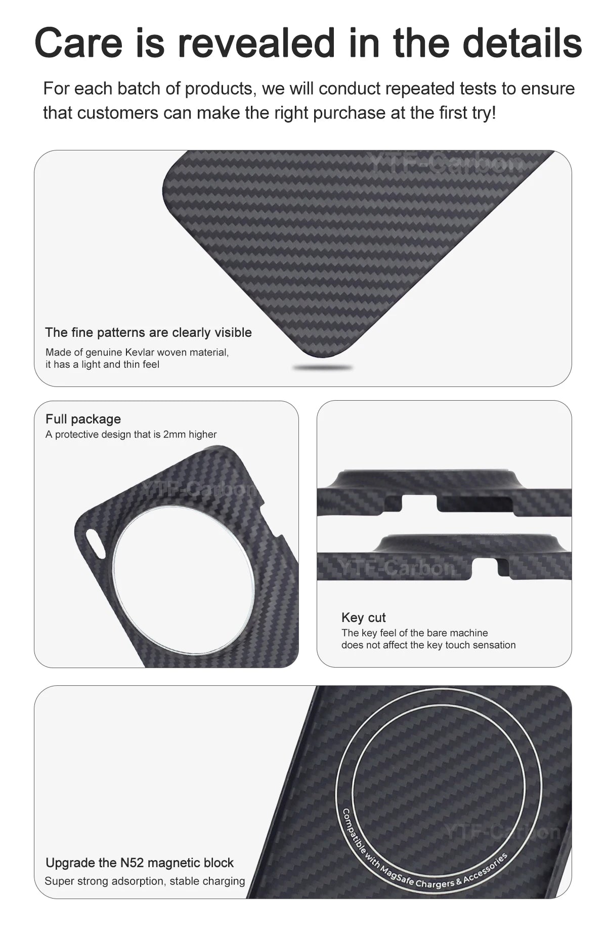 Vivo X300 Carbon Fiber Case | Slim Shock-Absorbing Cover Tidesmit