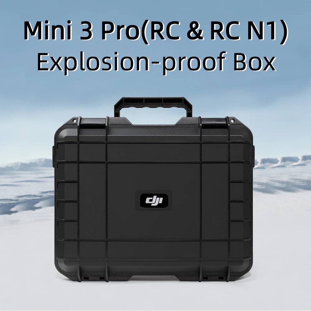 DJI Mini 3 Pro Hard Case - Waterproof Protective Storage Box Tidesmit