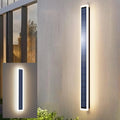 60cm Solar Wall Light Outdoor IP65 Waterproof LED Wall Lamp Dusk to Dawn Solar Powered Exterior Light Fixture for Garden Patio