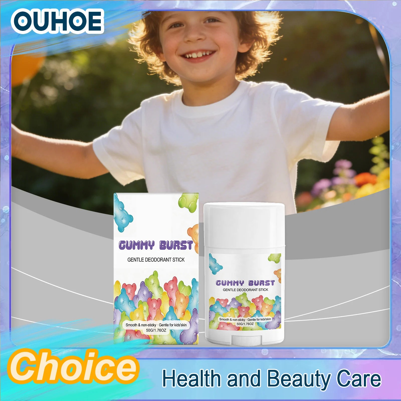 Tidesmit gentle deodorant stick for kids and teens provides lasting dry protection and eliminates underarm odor.