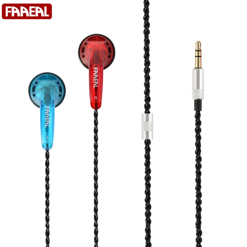 MX500 Wired Earbuds 64 Ohm High-Fidelity Audio By Tidesmit Tidesmit