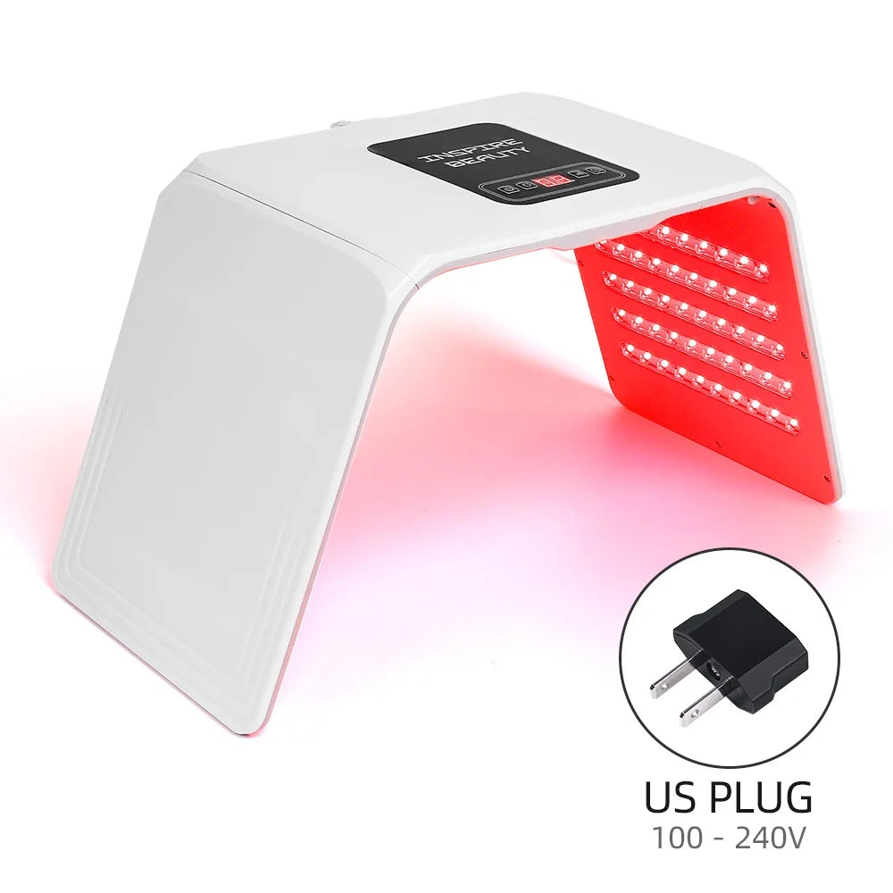 160 LEDs Foldable 7 Colors LED Photon Machine Home Use Beauty Salon LED Facial Body SPA Mask PDT Machine Face LED Mask Skin Care