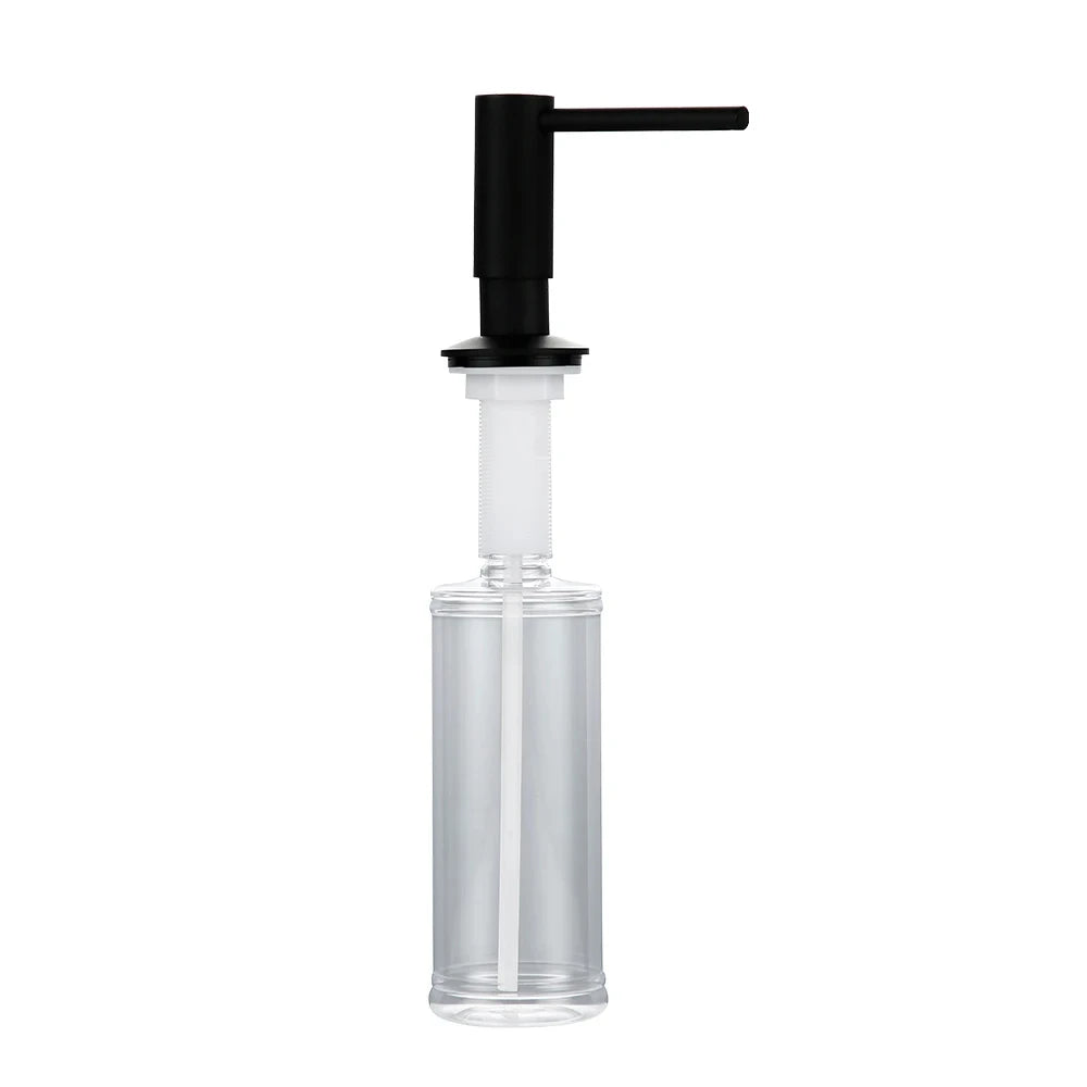 Gunmetal Liquid Soap Dispenser Plastic Bottle The 360 Degree Swivel Head Kitchen Installed In Sink Is Convenient And Simple