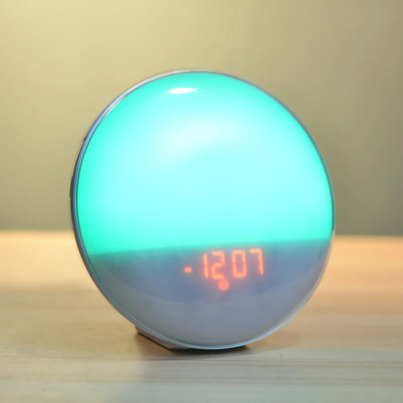 Wake Up Light Alarm Clock with Sunrise Simulation & FM Radio Tidesmit