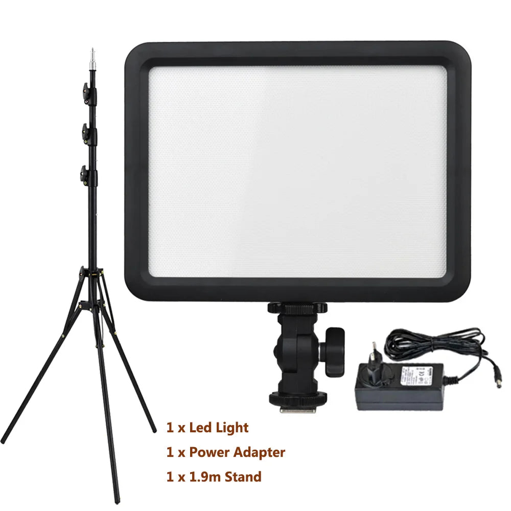Godox LED Video Light Panel 12W Bi-color Dimmable for Professional Content Kit-7 Tidesmit