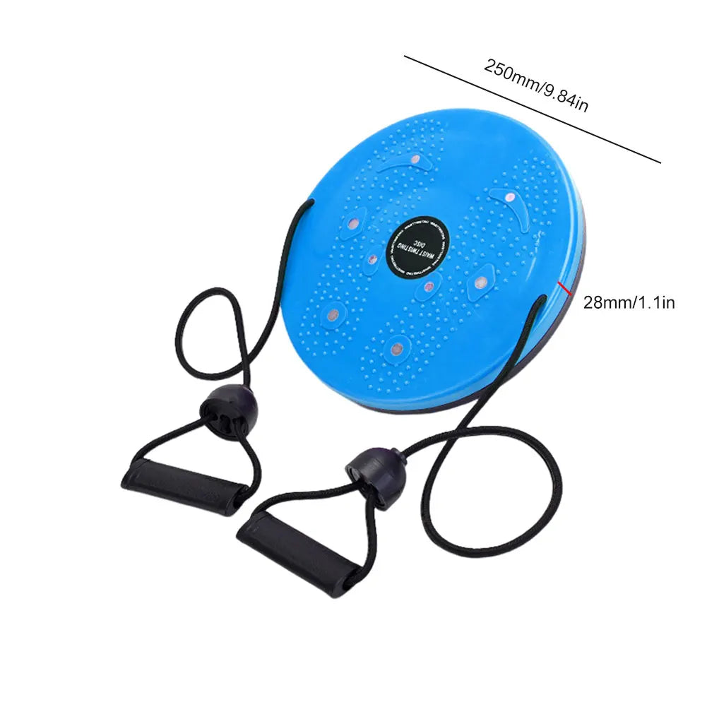 Waist Twisting Disc for Core Fitness and Reflexology Massage - Tidesmit Body Shaping Massage Equipment Tidesmit