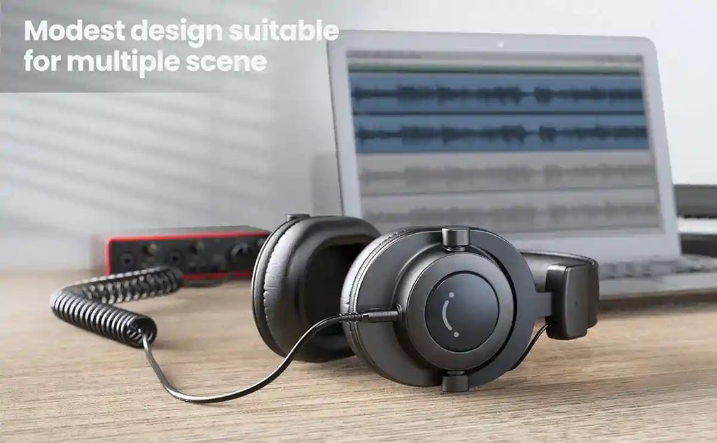 Wired Over-Ear Headphones with Memory Foam - PC, PS4 & PS5 Compatible Tidesmit
