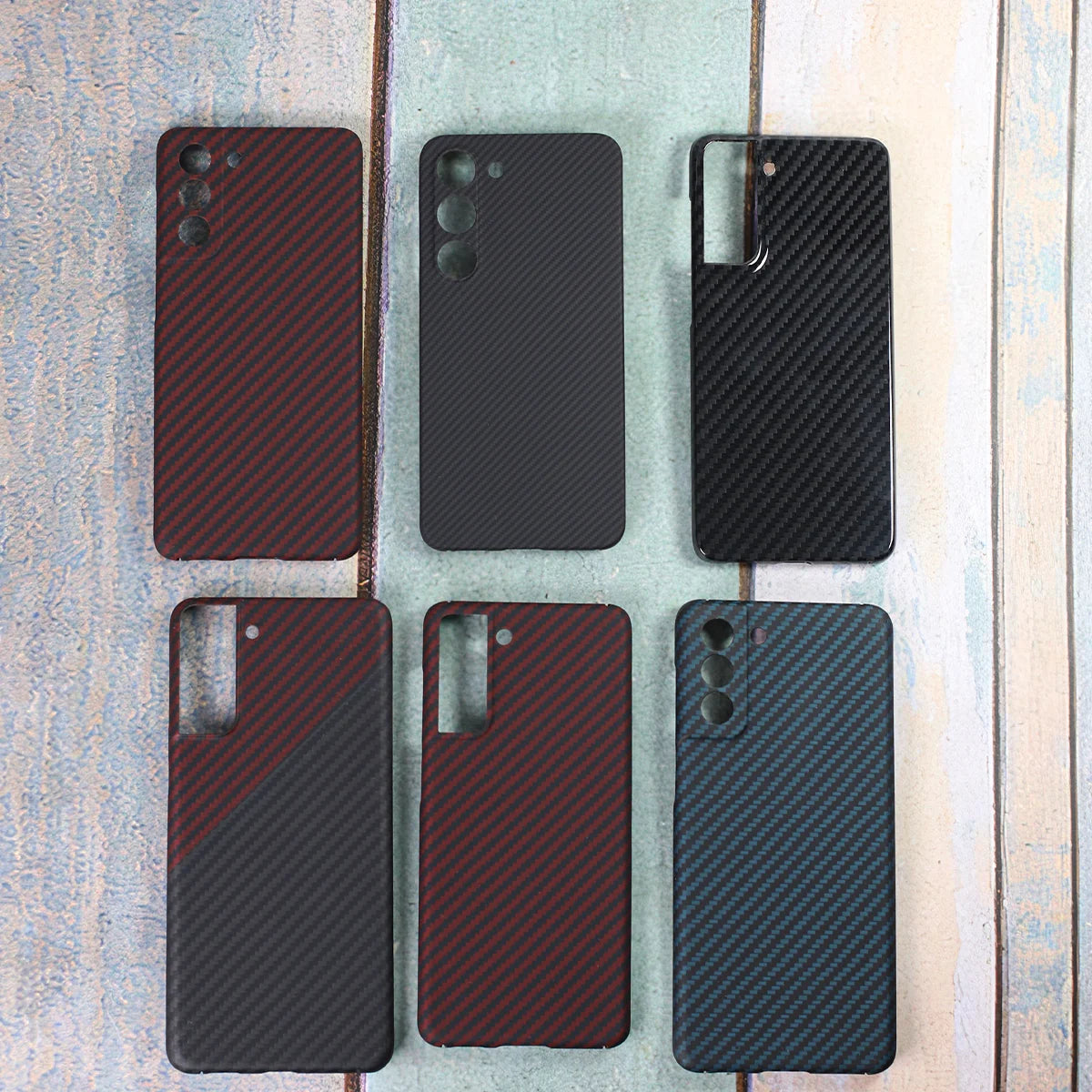 Samsung Galaxy S21 Ultra Carbon Fiber Case - Military-Grade Protection Tidesmit