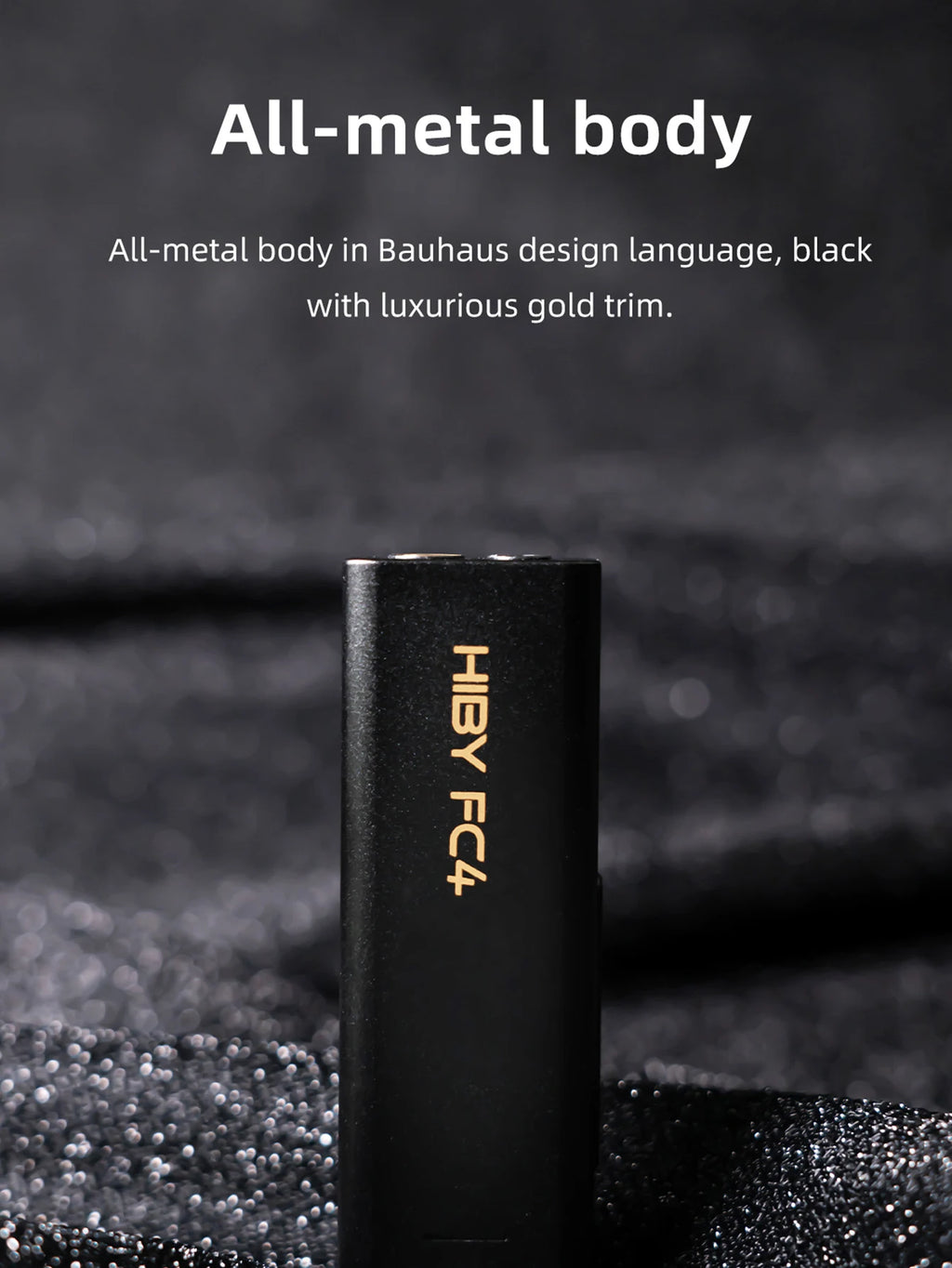 HiBy FC4 USB DAC Dongle & MQA Headphone Amplifier for High-Fidelity Audio Tidesmit