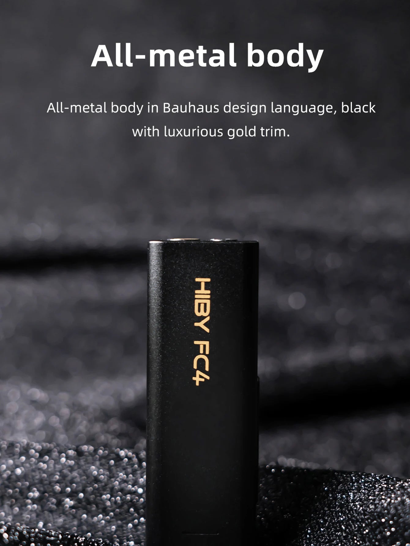 HiBy FC4 USB DAC Dongle & MQA Headphone Amplifier for High-Fidelity Audio Tidesmit