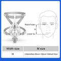 Yuwell YF-01 Cpap Mask Cpap Full Mask Sleep Apnea Mouth And Full Mask With Headgear For Cpap Bipap Machines For Sleep Apnea