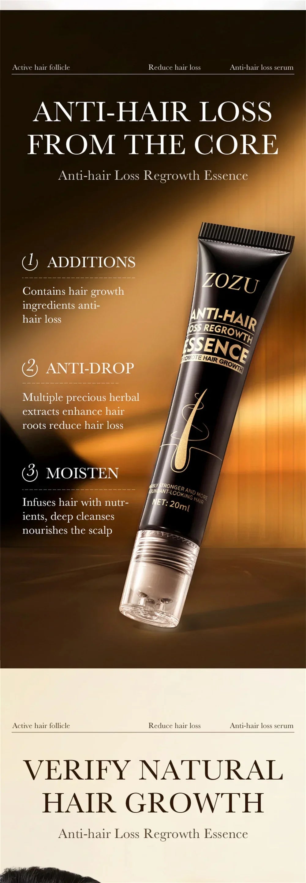 Biotin Hair Growth Oil | Salon-Quality Scalp Treatment - Tidesmit Scrubs Treatments Tidesmit
