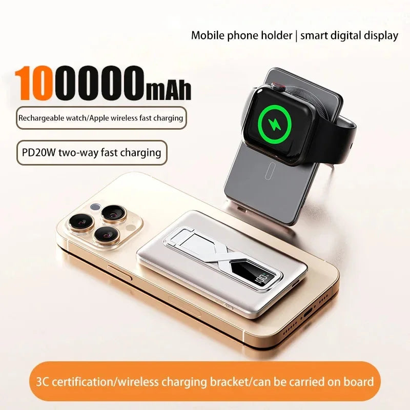 Magnetic Power Bank 10000mAh PD 20W Fast Charger - Tidesmit Tidesmit