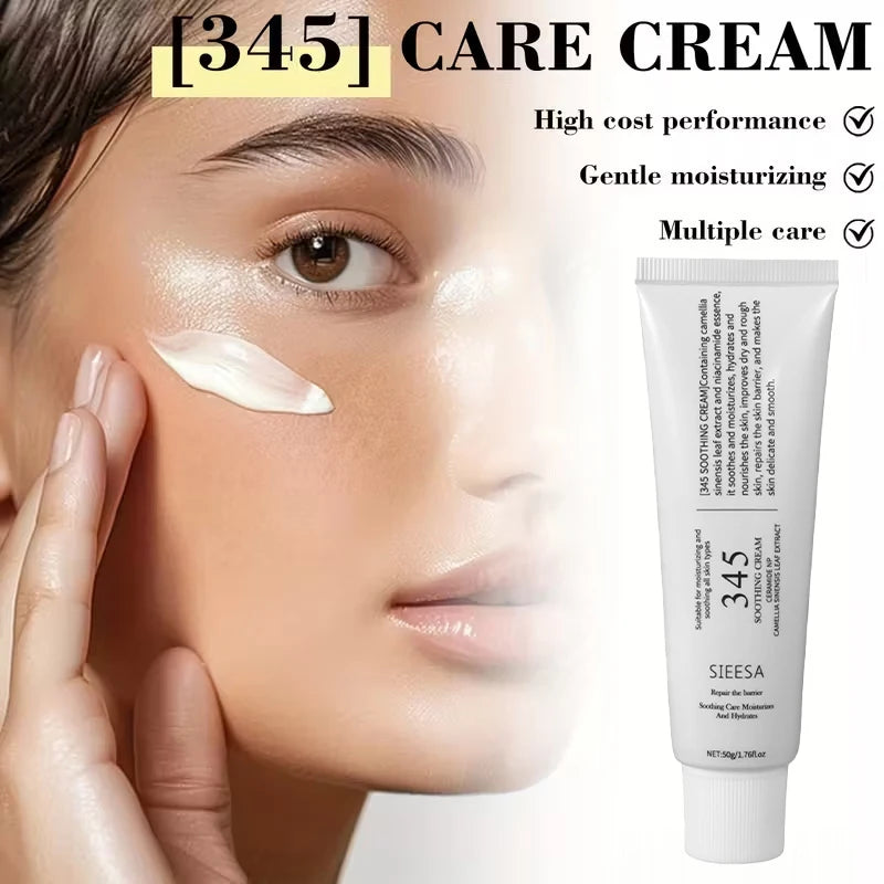 345 Relief Face Cream Blemish Care Pdrn Niacinamide Relief Mist Hydration Dry Skin Soothing & Firming Eye Cream Recovery Set