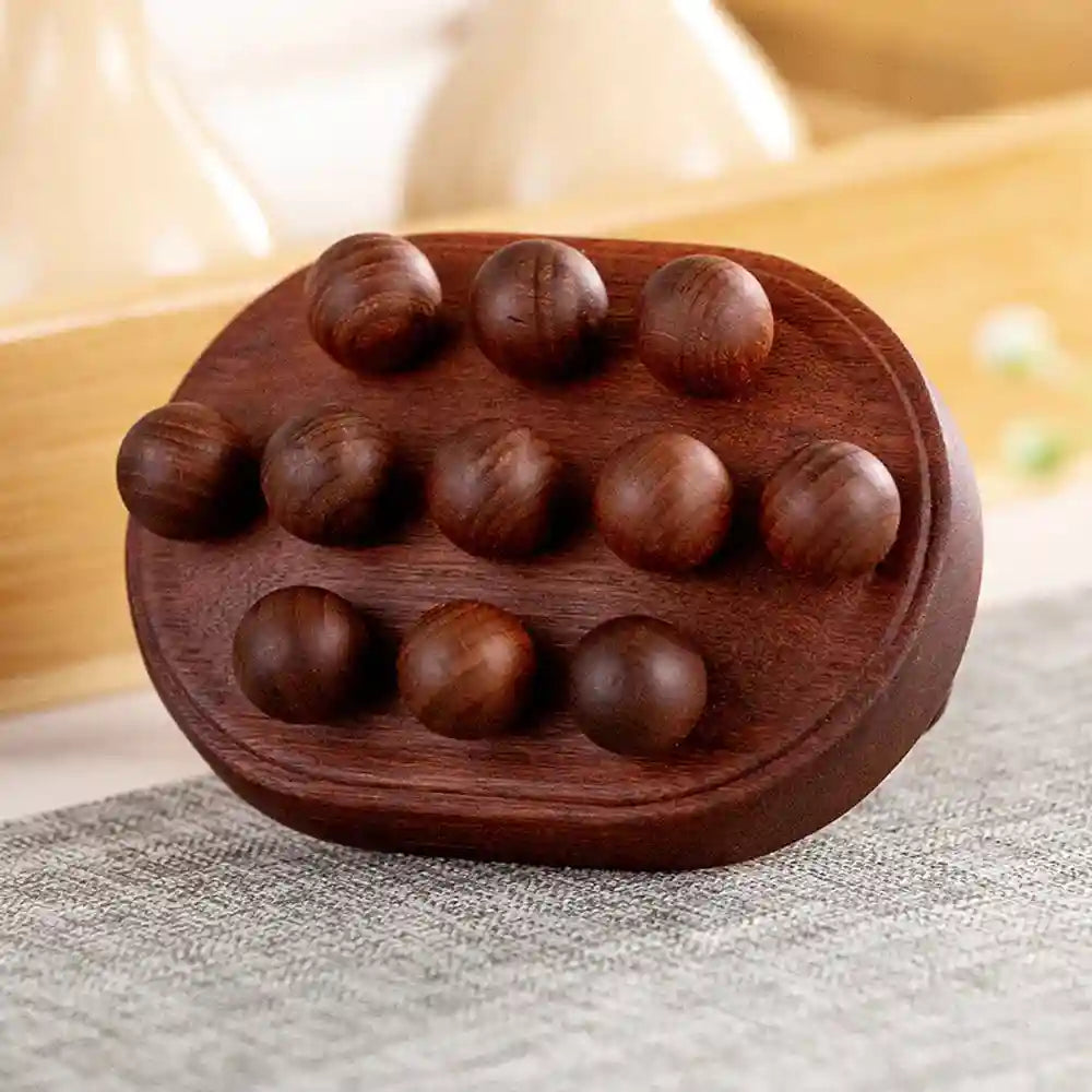 Wooden Massage Roller for Cellulite Removal and Lymphatic Flow (4 Styles) Massage Roller Tidesmit