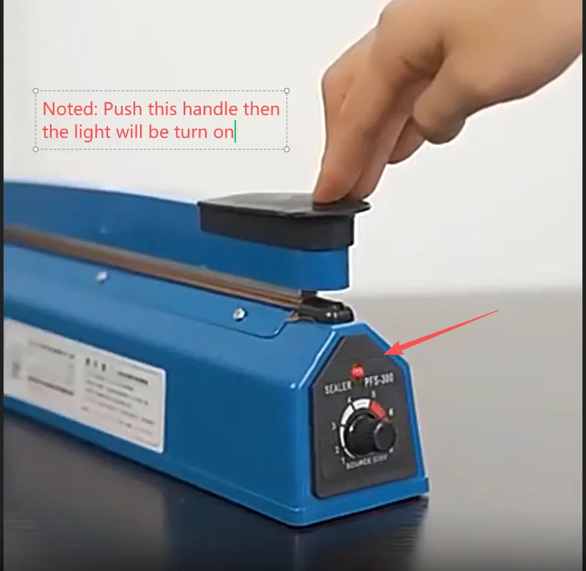 Sealing Machine Electric Heat Sealer Hand Press Vacuum Food Plastic Bag Bobo Ballons Impulse Fast Heat Sealer Packaging Machine