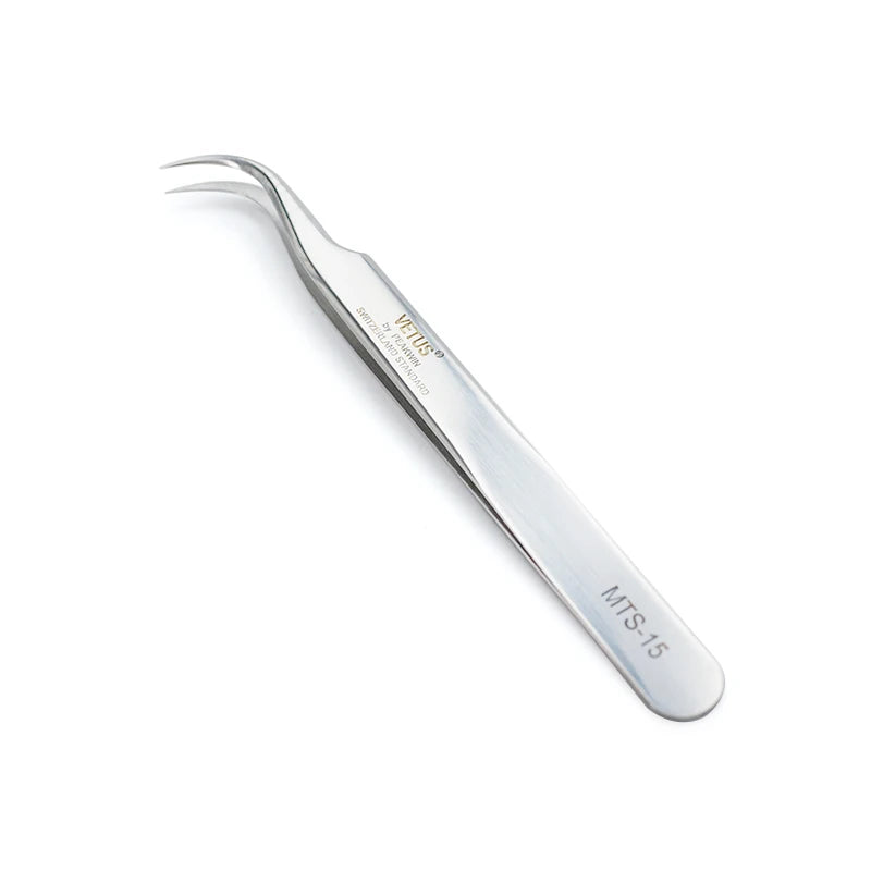 Eyelash Extension Tweezers: Precision Stainless Steel Pro Tools False Eyelashes Tidesmit