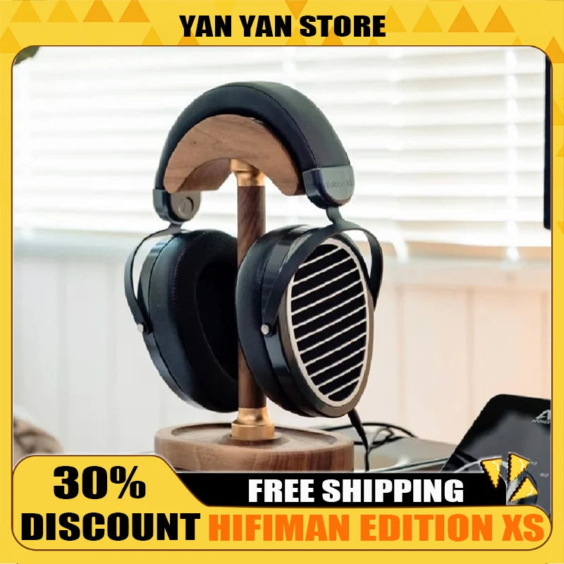 HIFIMAN Edition XS Open-Back Planar Magnetic Headphones - Black Tidesmit