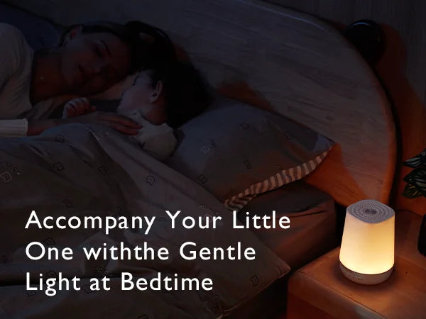 Momcozy Baby White Noise Sound Machine for Baby Sleeping, Night Light, 34 Soothing Sounds, Timer, App Remote Control,Alarm Clock