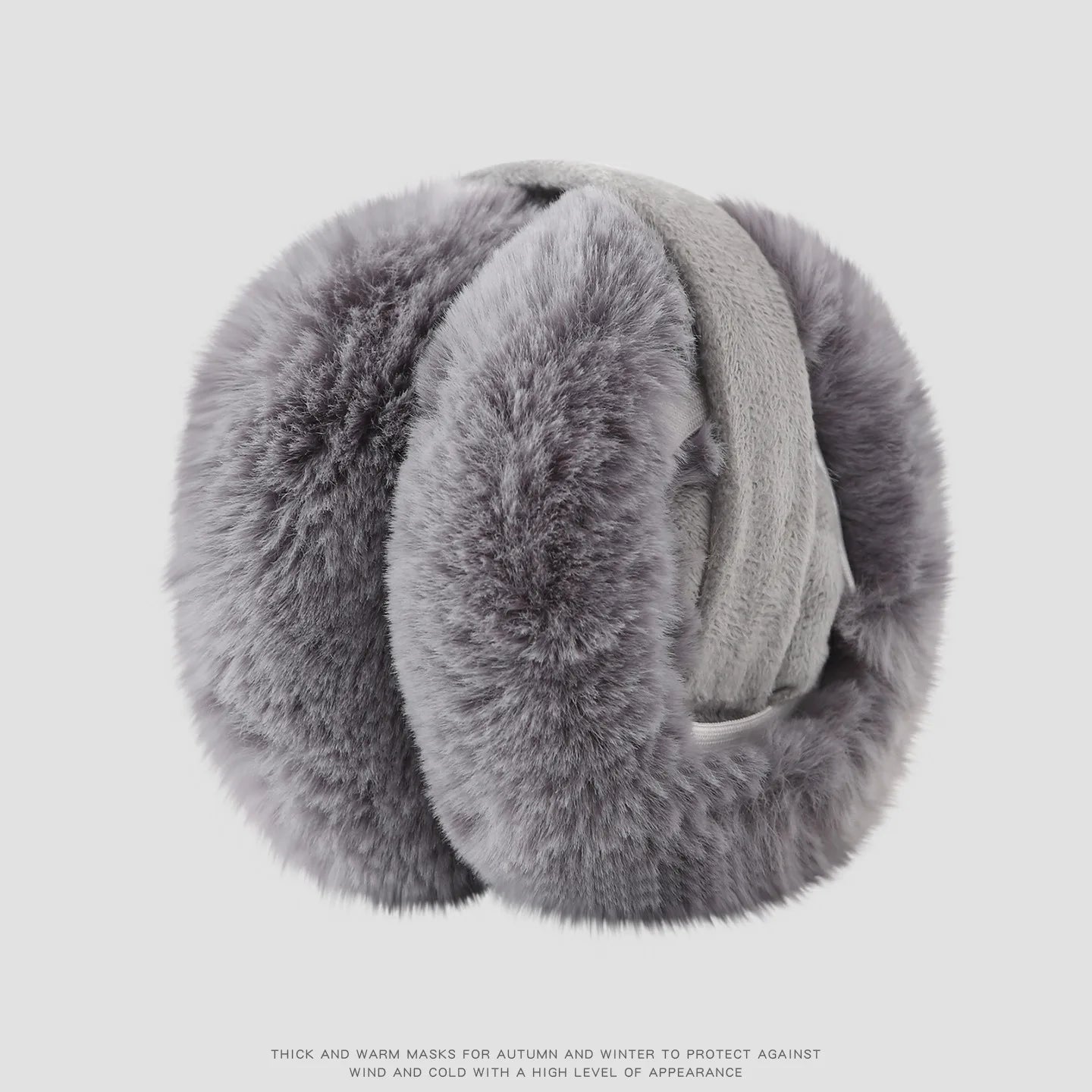 Plush Winter Earmuffs for Women & Men - Soft Fleece Ear Warmers Gary Tidesmit