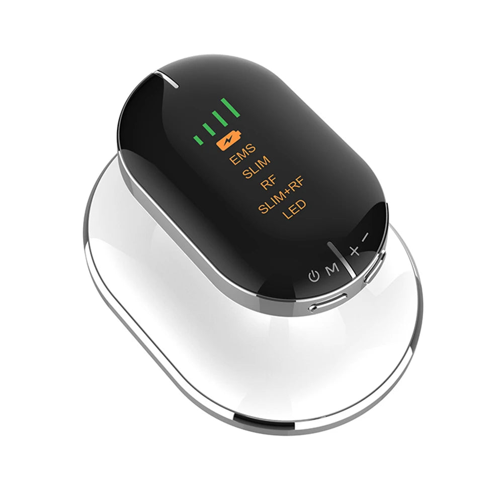 EMS RF Body Slimming Machine with LED Heat Therapy - Tidesmit Body Shaping Massage Equipment WHITE Tidesmit