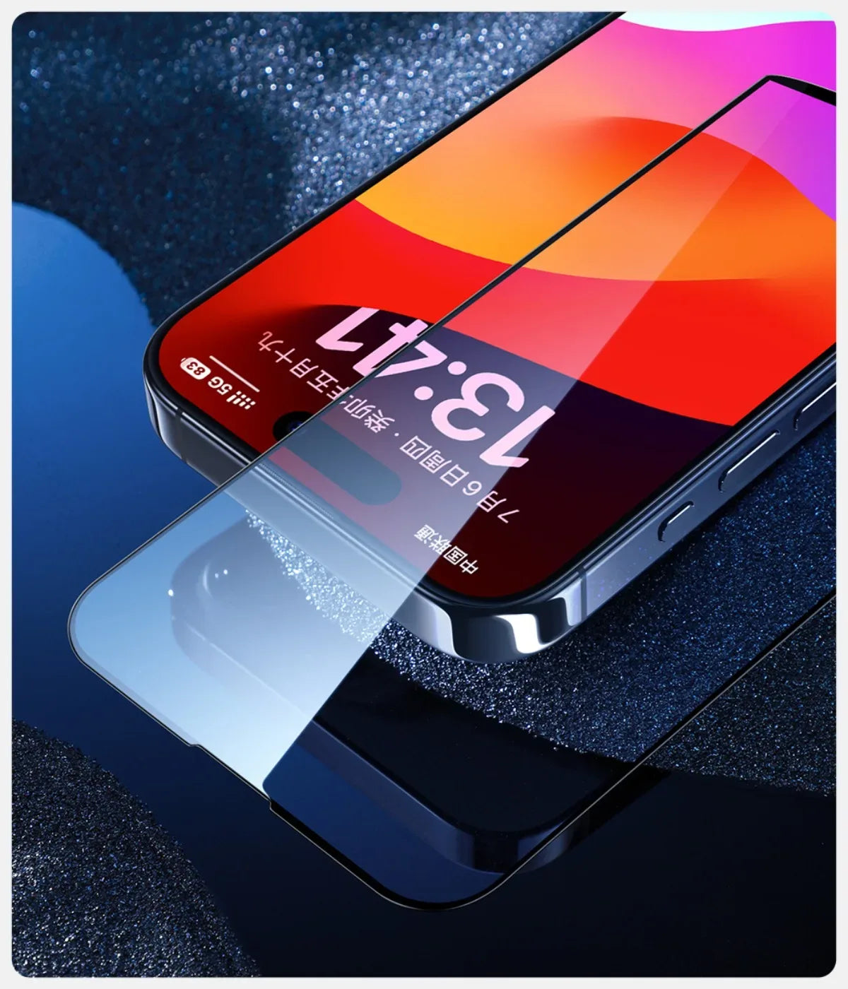 iPhone 15 Pro Max Screen Protector | Anti-Blue Light Tempered Glass Tidesmit