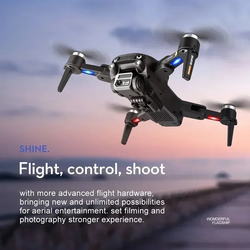 Tidesmit GPS Camera Drone with Obstacle Avoidance and Dual 6K Lens Tidesmit