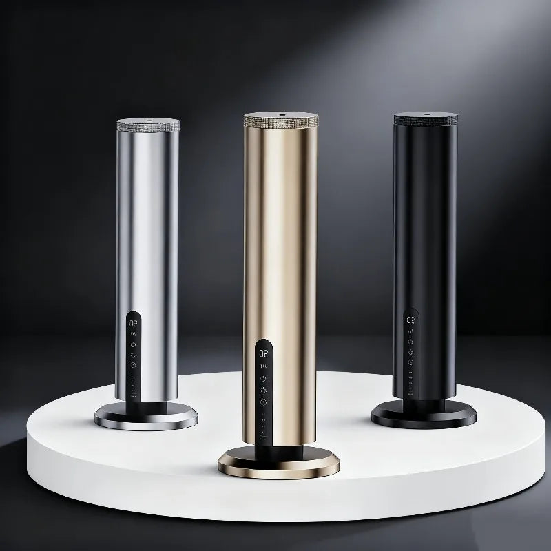 Essential Oil Diffuser Bluetooth Smart Waterless Aroma Diffuser Coverage 300m³ Electric Smell for Home Scent Machine Hotel